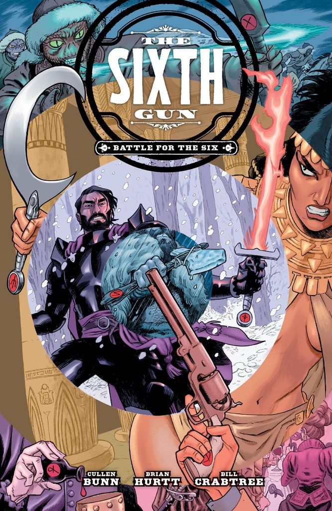 SIXTH GUN BATTLE FOR SIX