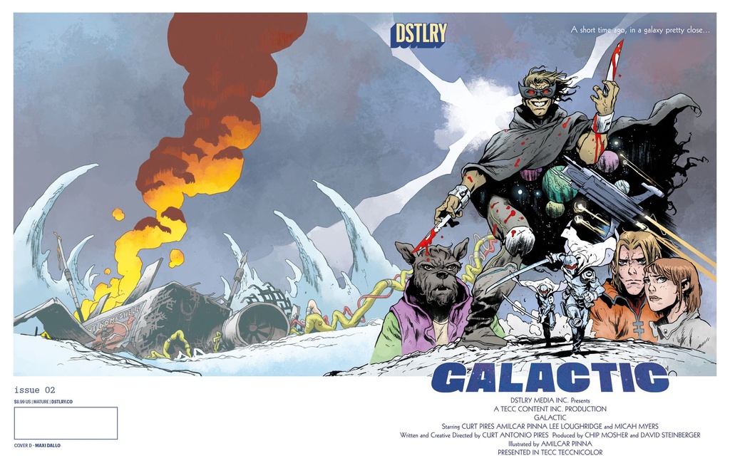 GALACTIC 2 CVR D MAXI DALLO HOMAGE VAR