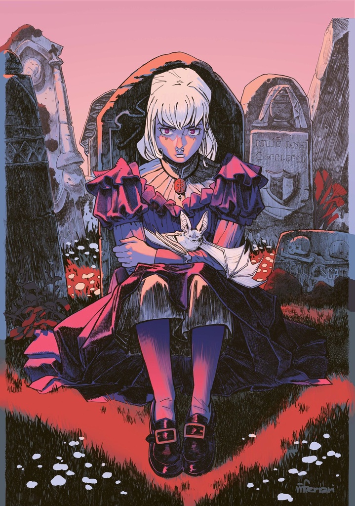 GOTHAM ACADEMY FIRST YEAR 4 (OF 6) CVR B MARCO FERRARI CARD