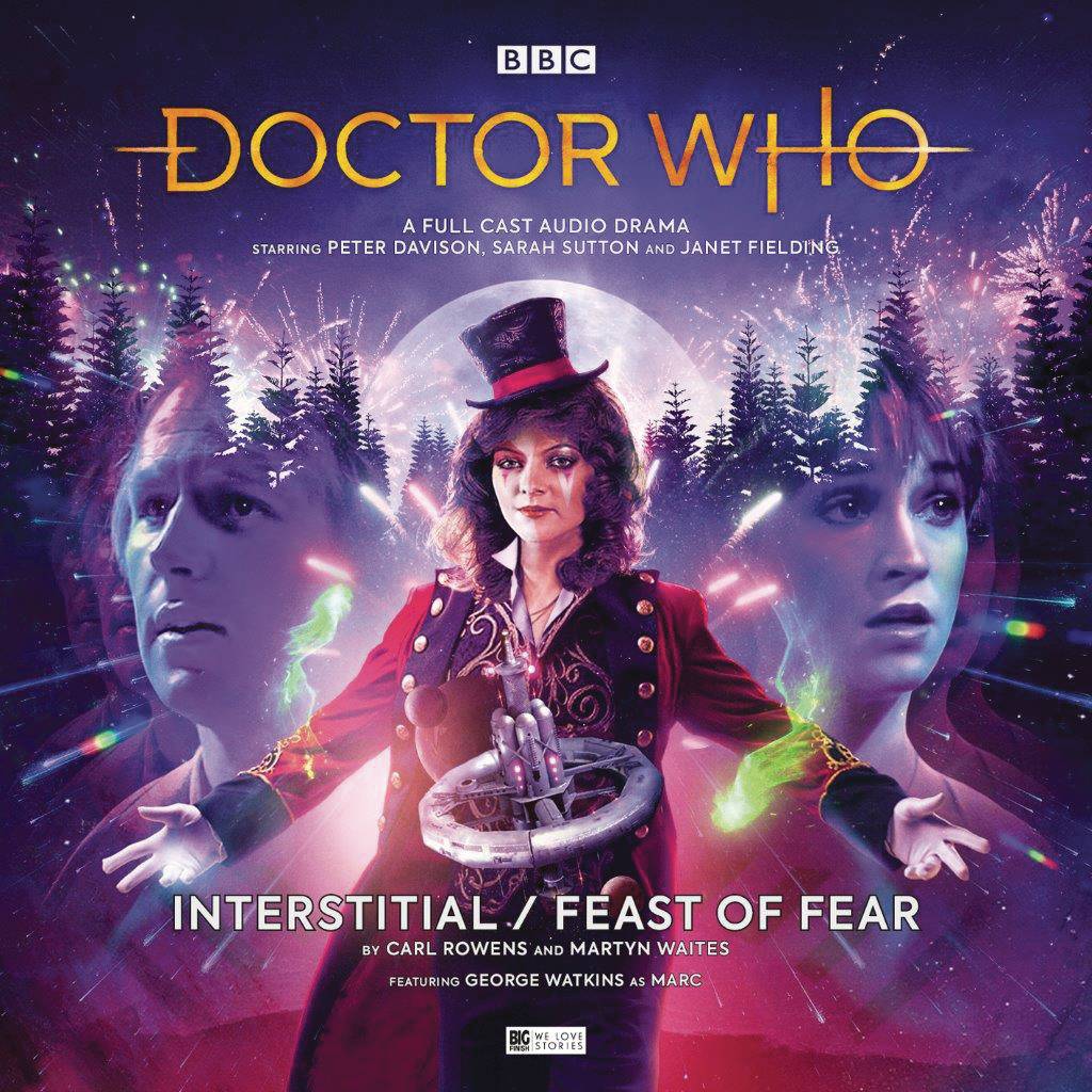 DR WHO 5TH DOCTOR INTERSTITIAL FEAST OF FEAR AUDIO CD