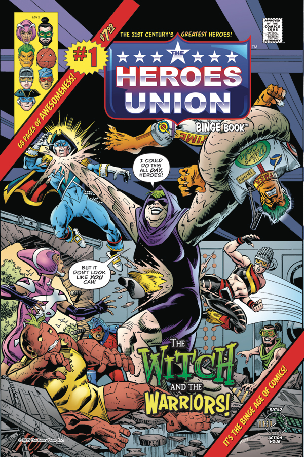 HEROES UNION WITCH & WARRIORS 1 CVR A FRENZ & BREEDING