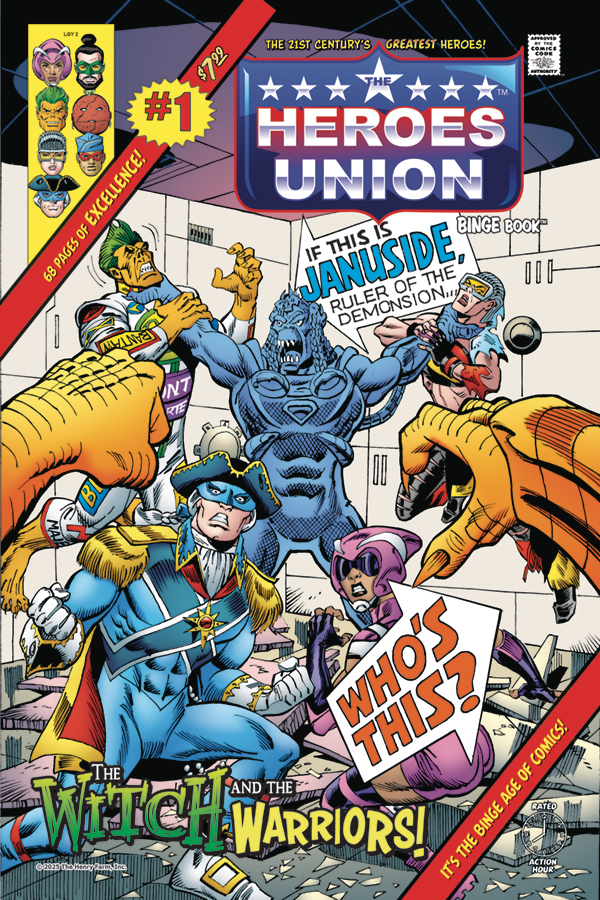 HEROES UNION WITCH & WARRIORS 1 CVR C FRENZ & SAL BUSCEMA