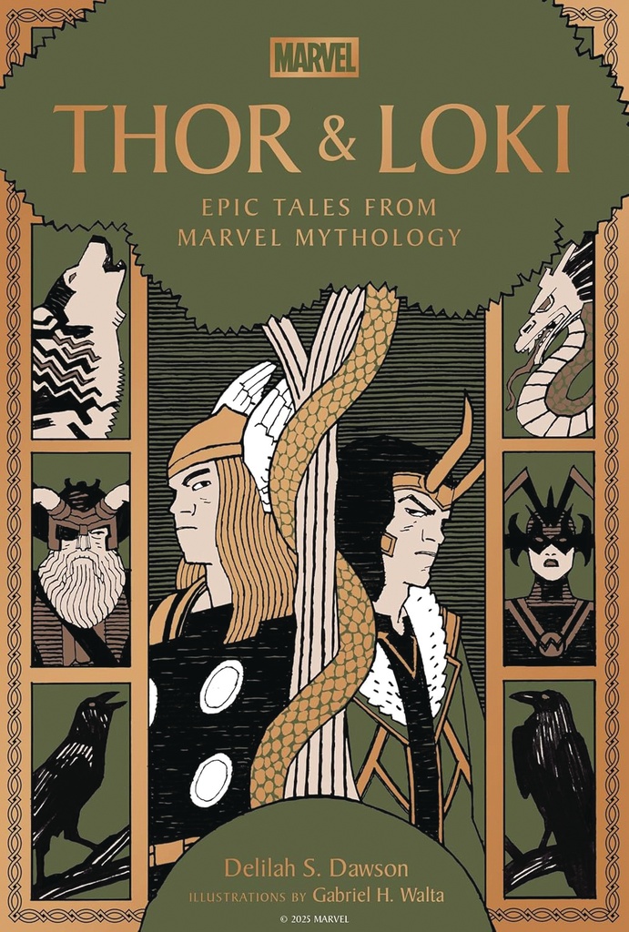 THOR & LOKI EPIC TALES FROM MARVEL MYTHOLOGY HC
