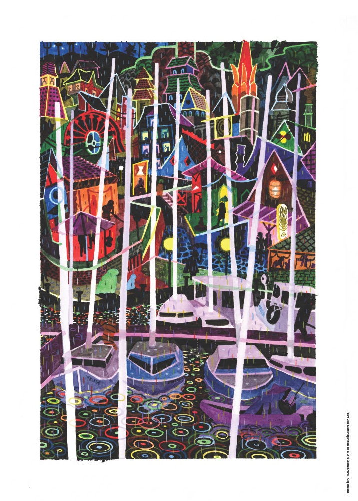 Brecht Evens Prent - Jachthaven