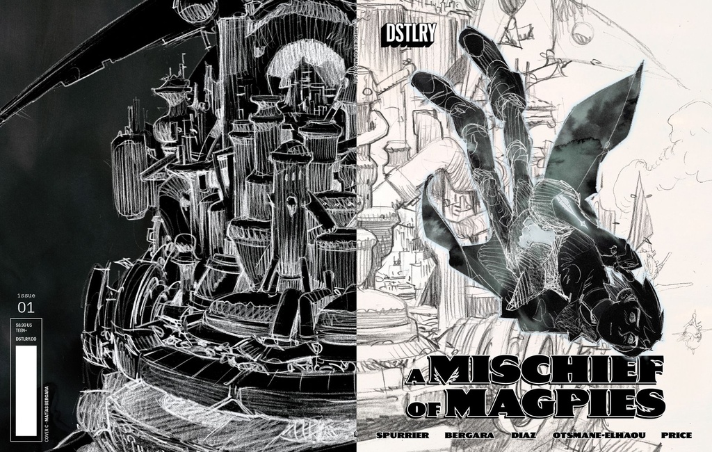 A MISCHIEF MAGPIES 1 CVR C MATIAS BERGARA 10 COPY VAR