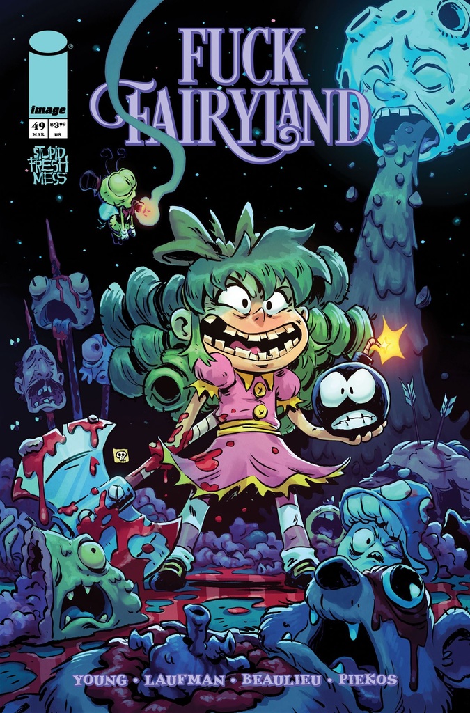 I HATE FAIRYLAND 49 CVR B DEREK LAUFMAN F*CK (UNCENSORED) FA