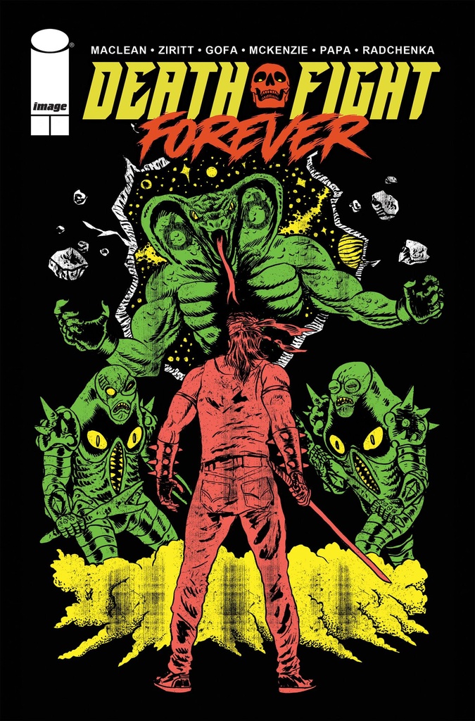 DEATH FIGHT FOREVER #2 CVR B ALEXIS ZIRITT VAR