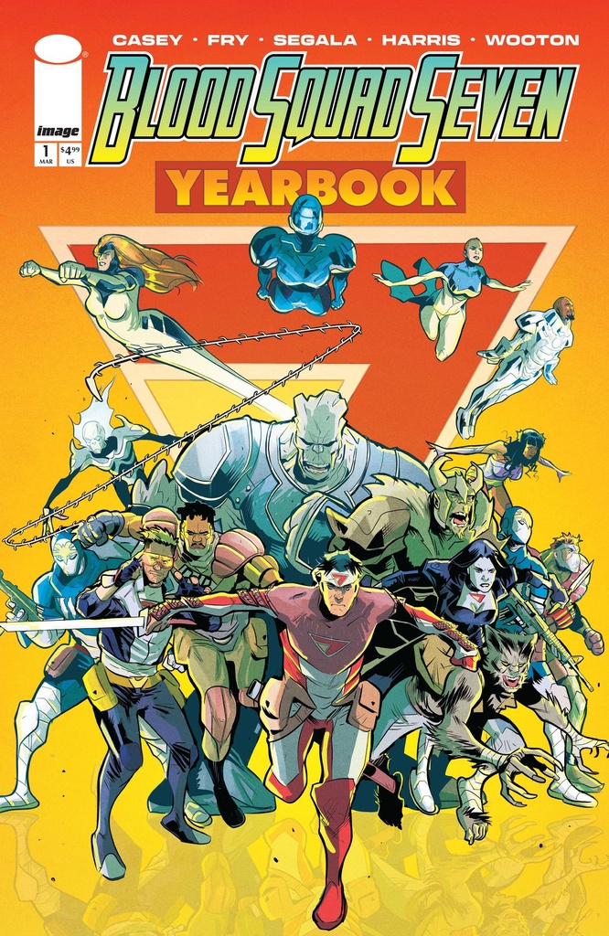 BLOOD SQUAD SEVEN YEARBOOK #1 CVR A PAUL FRY
