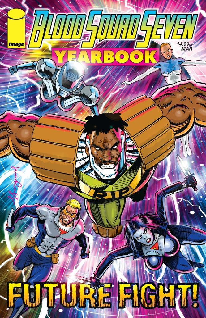 BLOOD SQUAD SEVEN YEARBOOK #1 CVR B INC 1:10 JIM RUGG VAR