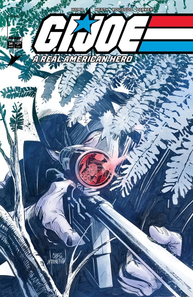GI JOE A REAL AMERICAN HERO #24 HAMA FILES EDITION #24 CVR B