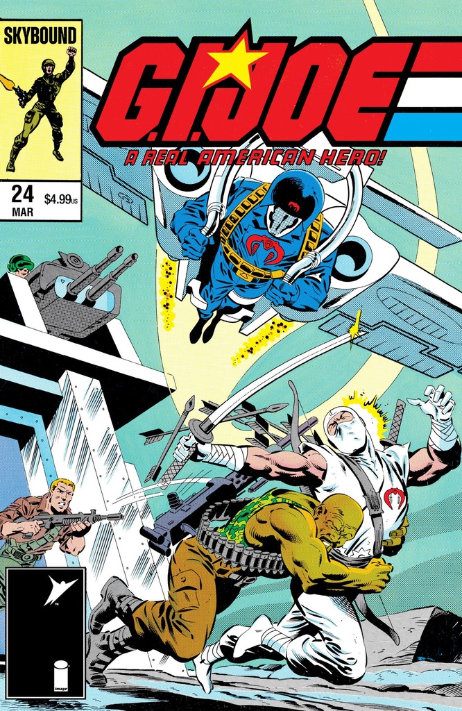 GI JOE A REAL AMERICAN HERO #24 HAMA FILES EDITION #24 CVR C