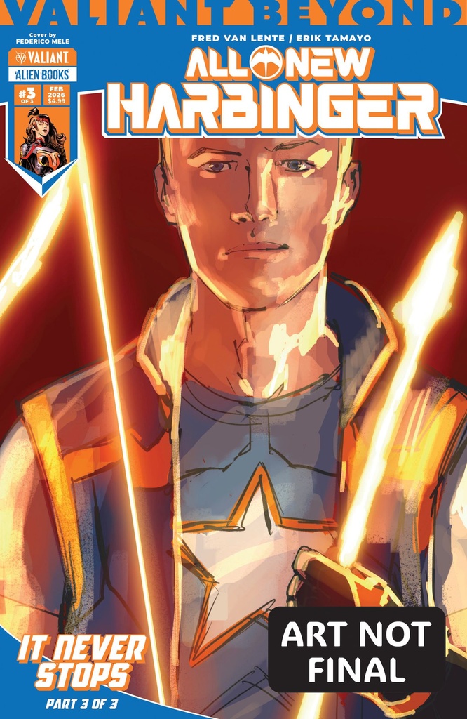 VALIANT BEYOND ALL NEW HARBINGER 6 NEVER STOP 3 VAR B (MELE)
