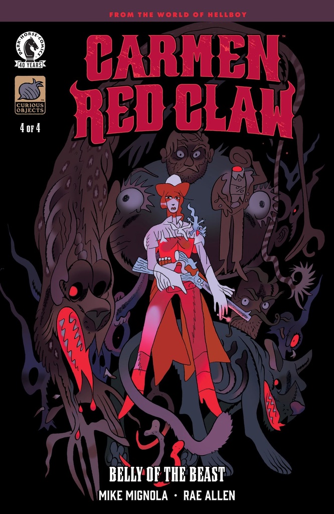 CARMEN RED CLAW: BELLY OF THE BEAST 4 (CVR B) (BENJAMIN SCHI