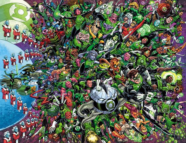 GREEN LANTERN 33 CVR F KOBLISH LEGACY CARD STOCK VAR (600)