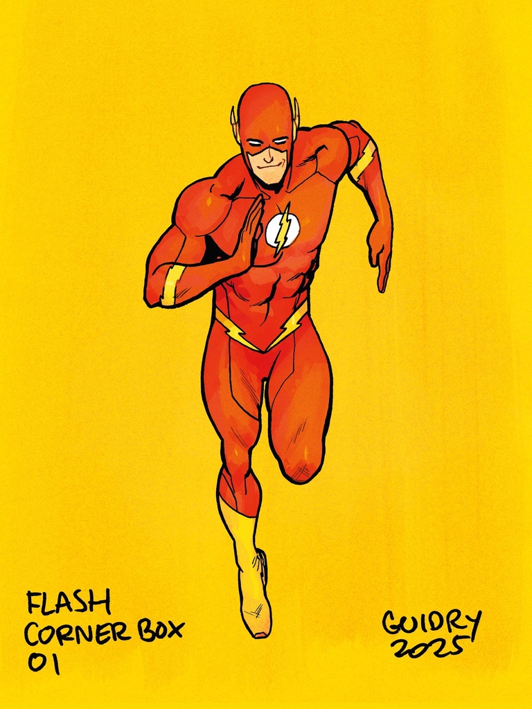 FLASH #31 CVR E GAVIN GUIDRY CORNER BOX SPOT FOIL VAR