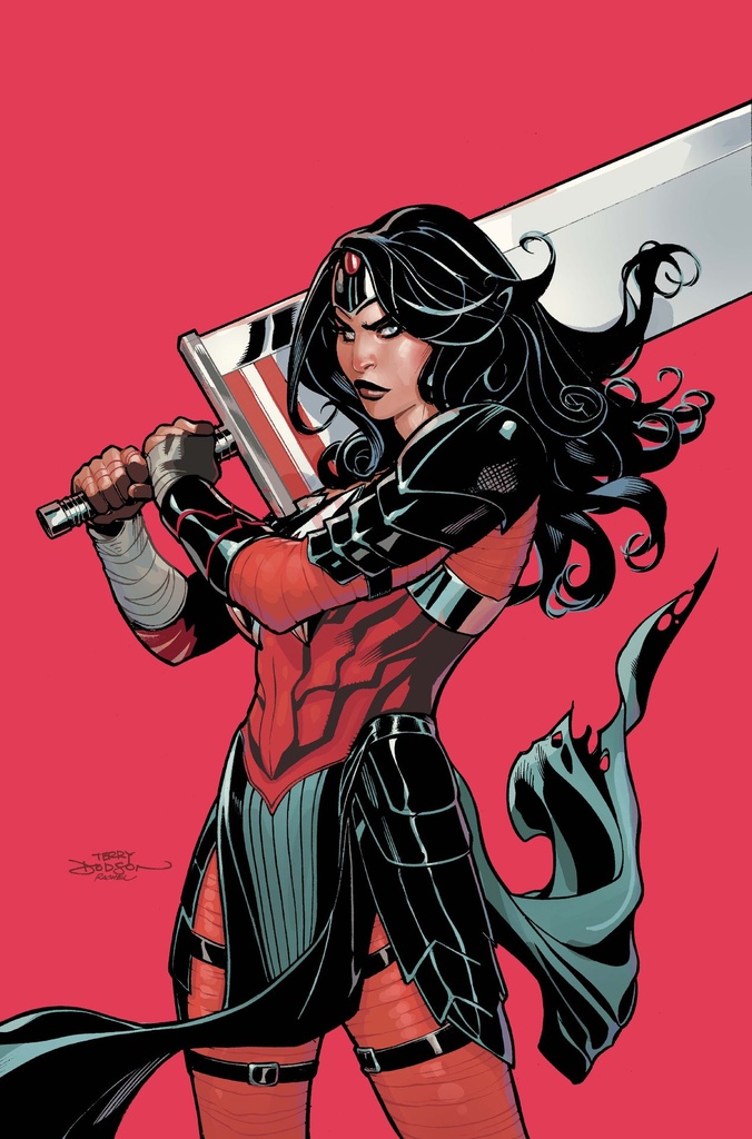 ABSOLUTE WONDER WOMAN #18 CVR B TERRY DODSON CARD STOCK VAR