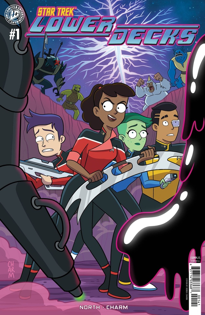 STAR TREK: LOWER DECKS 1: IDW CLASSICS COVER A (CHARM)