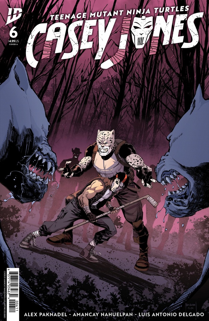TEENAGE MUTANT NINJA TURTLES: CASEY JONES 6 COVER A (NAHUELP