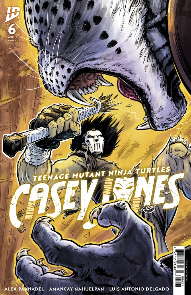 TEENAGE MUTANT NINJA TURTLES: CASEY JONES 6 VARIANT B (GALUS
