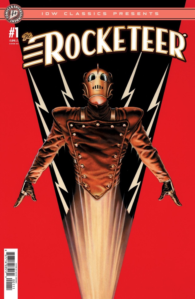 THE ROCKETEER 1: IDW CLASSICS COVER A (STEVENS)
