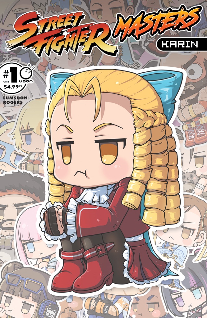 STREET FIGHTER MASTERS KARIN #1 CVR B MIKAN VAR