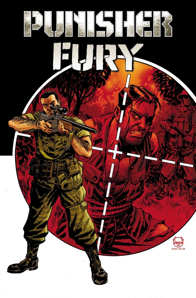 PUNISHER & FURY MAX BY GARTH ENNIS OMN DAVE JOHNSON CVR