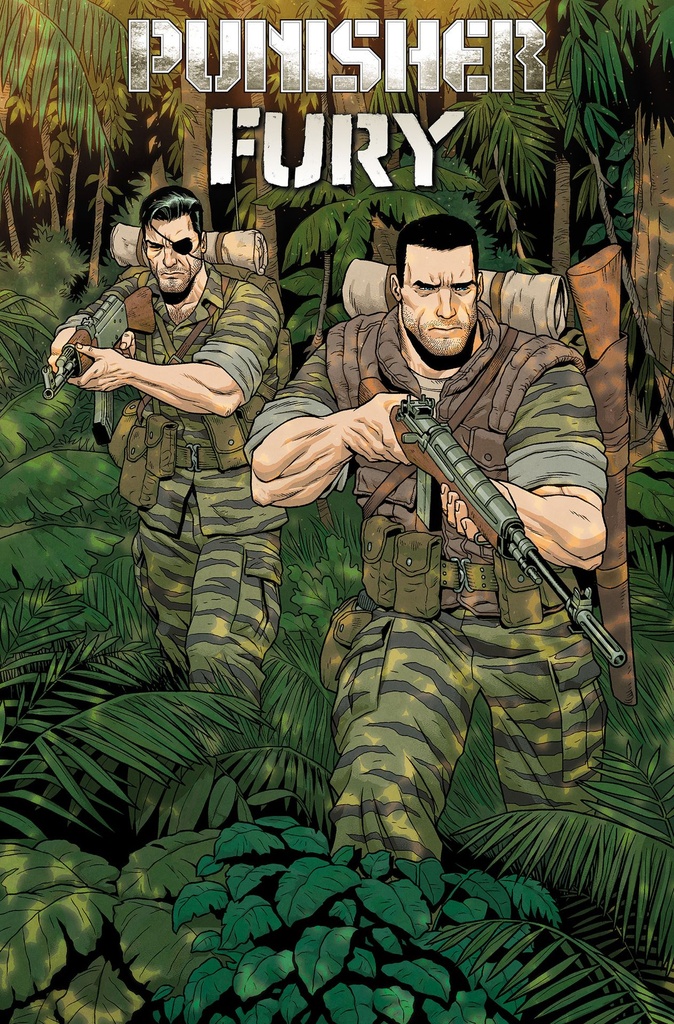 PUNISHER & FURY MAX BY GARTH ENNIS OMN VAR BURROWS CVR DM