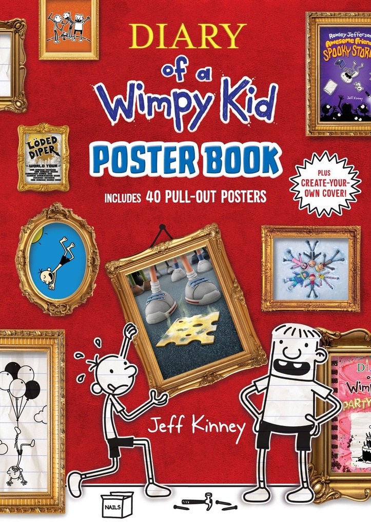 DIARY OF A WIMPY KID POSTER BOOK