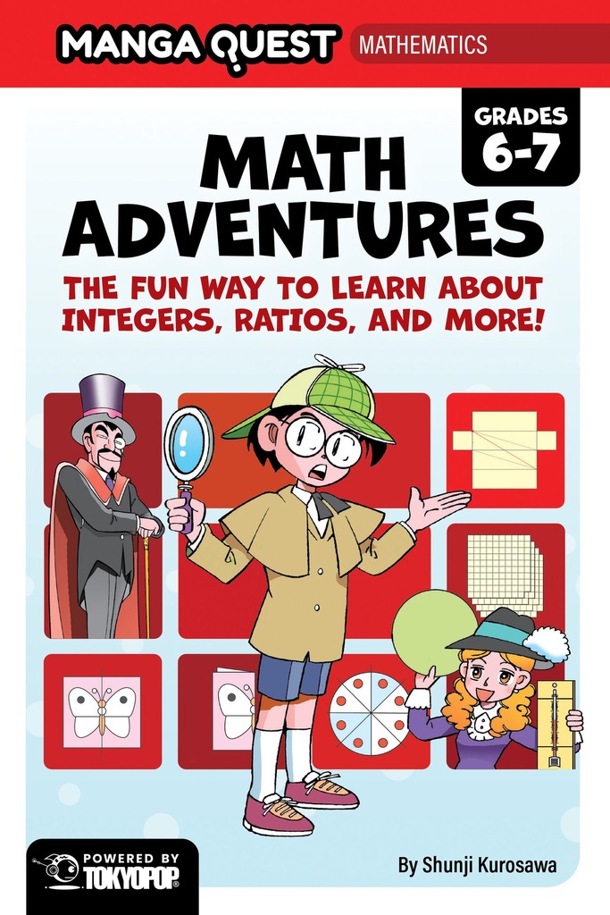 MANGA QUEST MATHEMATICS MATH ADV WITH INTEGERS RATIOS