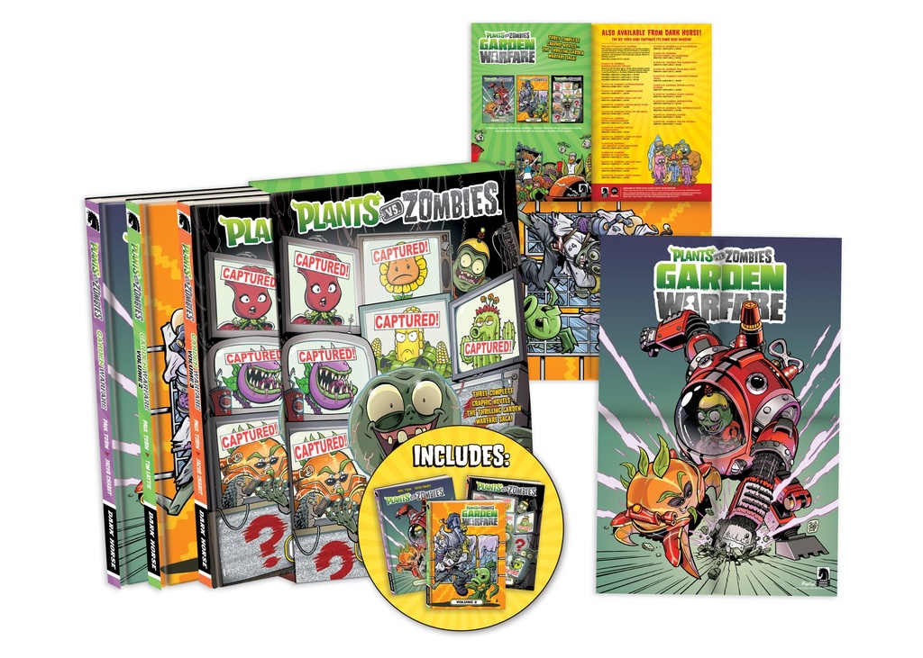 PLANTS VS ZOMBIES GARDEN WARFARE TRILOGY BOXED SET