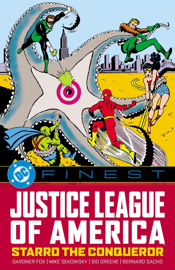 DC FINEST JUSTICE LEAGUE AMERICA STARRO CONQUEROR