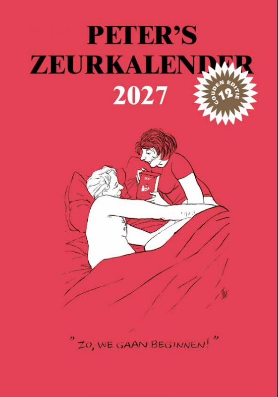 Scheurkalender 2027 - Peter's Zeurkalender