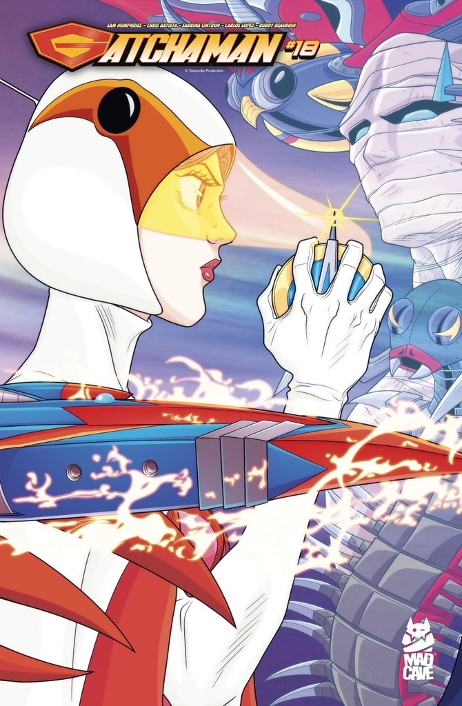 GATCHAMAN 18 CVR B CHRIS BATISTA SABRINA CINTRON TOM CHU VAR