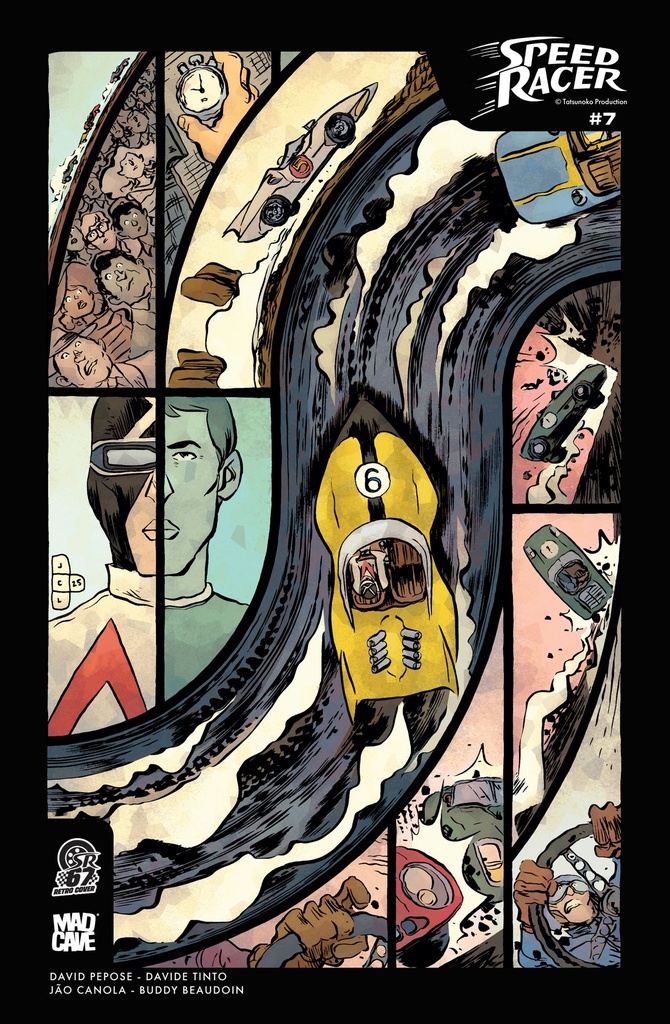 SPEED RACER 7 CVR B JESSE LONERGAN VAR