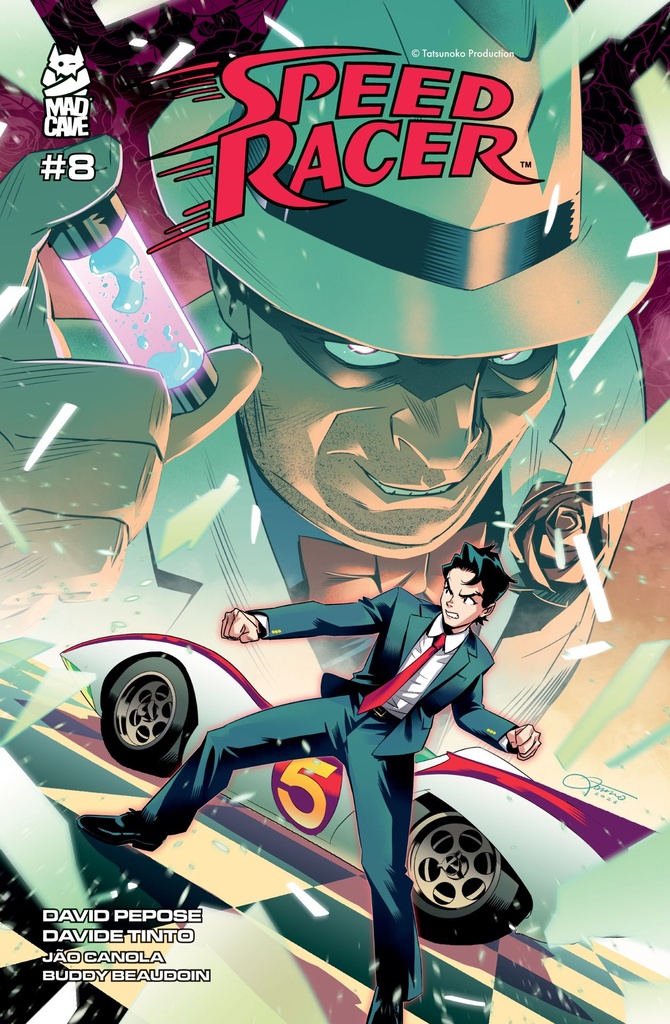 SPEED RACER 8 CVR A ALESSIO ZONNO