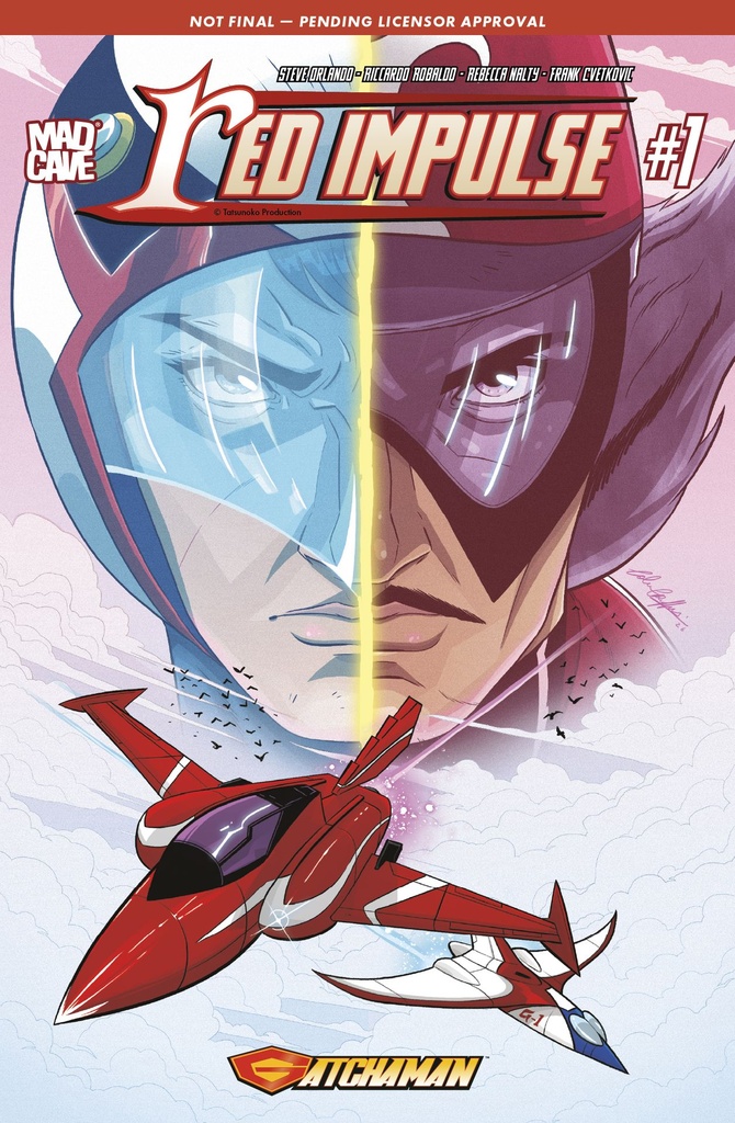 GATCHAMAN RED IMPULSE 1CVR B COLM GRIFFIN VAR