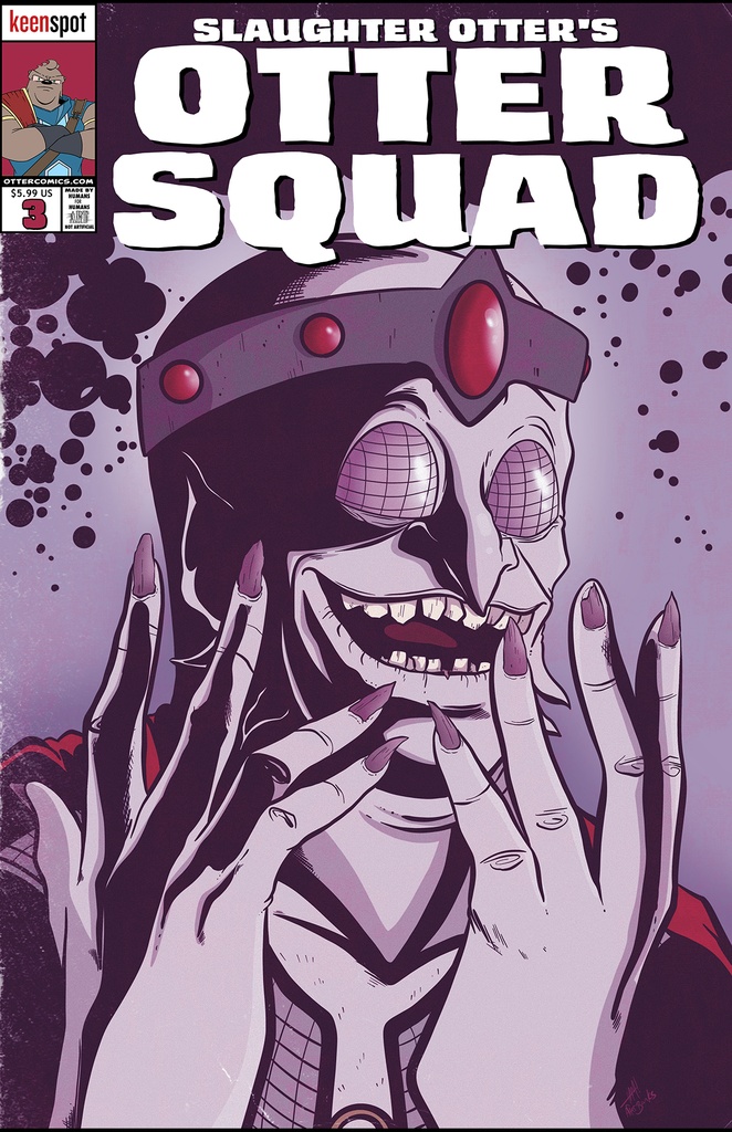 OTTER SQUAD 3 CVR B J HAMMOND GREEN LANTERN 49 HOMAGE VAR