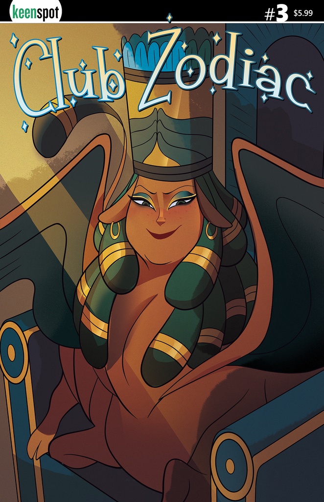 CLUB ZODIAC 3 CVR A PHINEAS CONRAD KNOWING SMILE