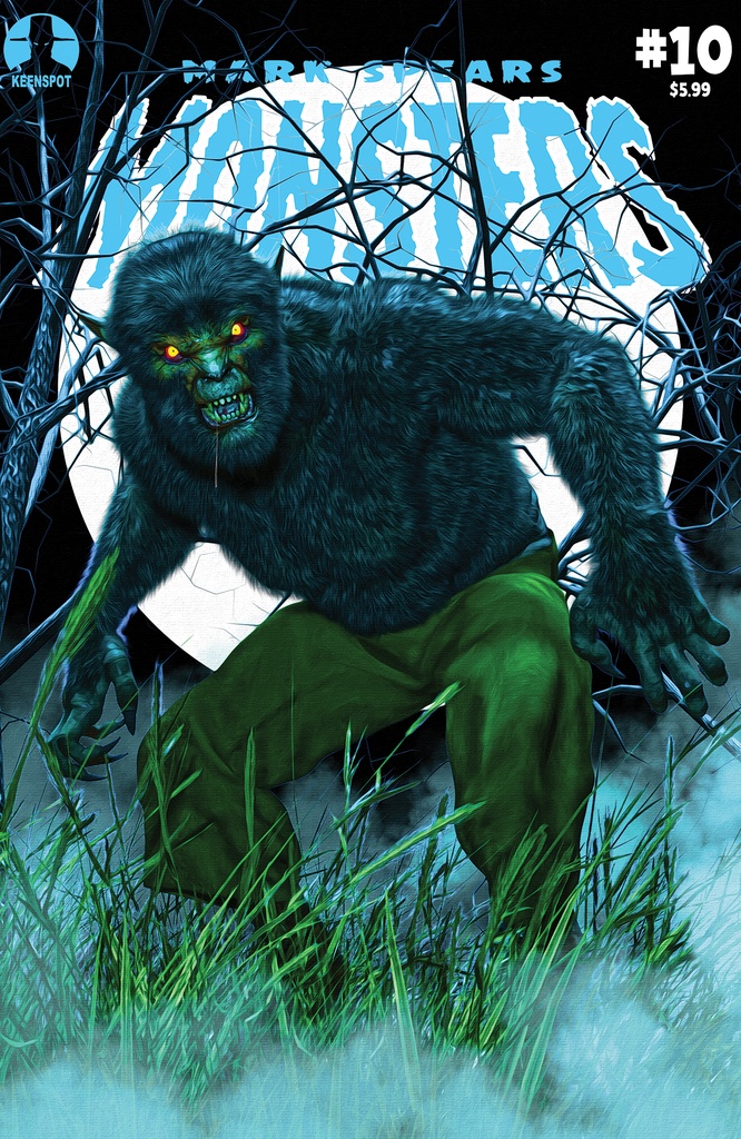 MARK SPEARS MONSTERS 10 CVR A MARK SPEARS CLAWS OUT