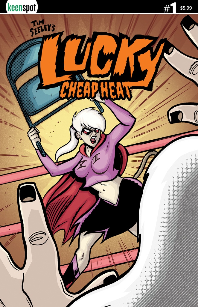 TIM SEELEYS LUCKY CHEAP HEAT 1 CVR B ERICK MARSHALL VAR
