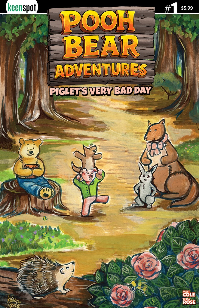 POOH BEAR ADVENTURES PIGLETS VERY BAD DAY 1 CVR A TESSA ROSE