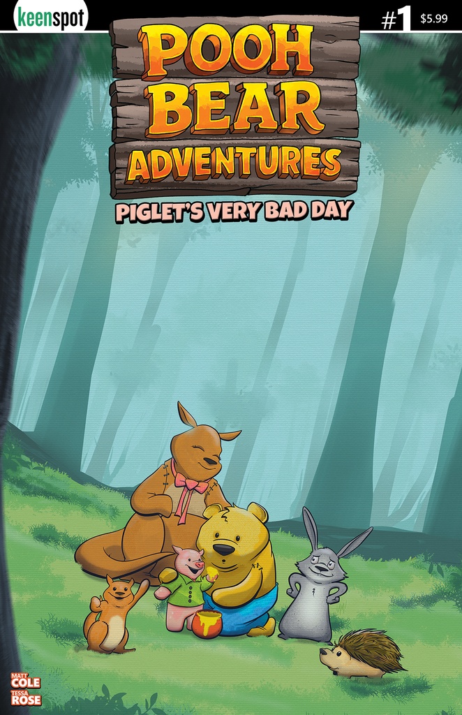 POOH BEAR ADVENTURES PIGLETS VERY BAD DAY 1 CVR B J HAMMOND