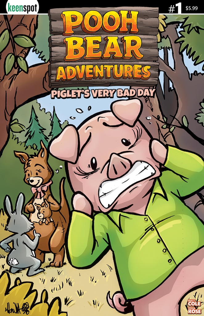 POOH BEAR ADVENTURES PIGLETS VERY BAD DAY 1 CVR C MIKE WHITE