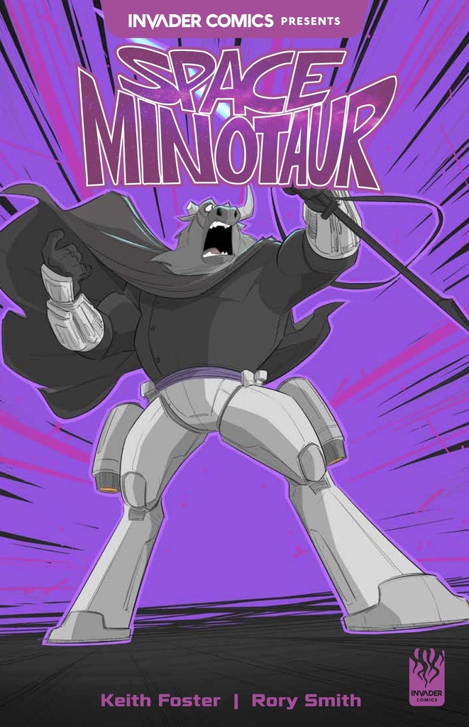 INVADER COMICS PRESENTS SPACE MINOTAUR 1 CVR B?RORY SMITH VA