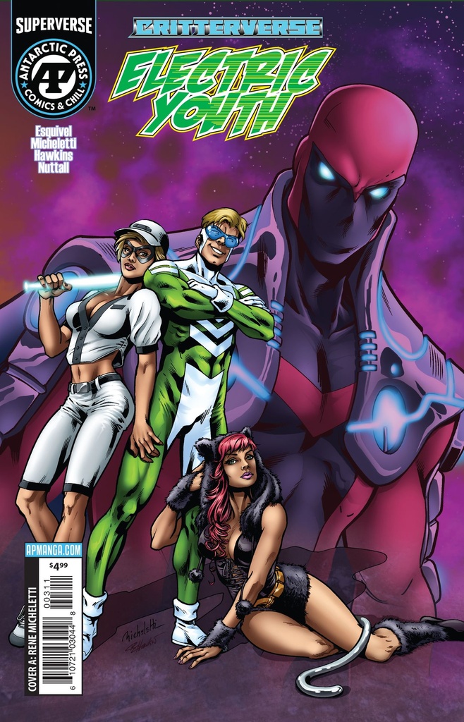 CRITTERVERSE PRESENTS 3 CVR A?RENE MICHELETTI