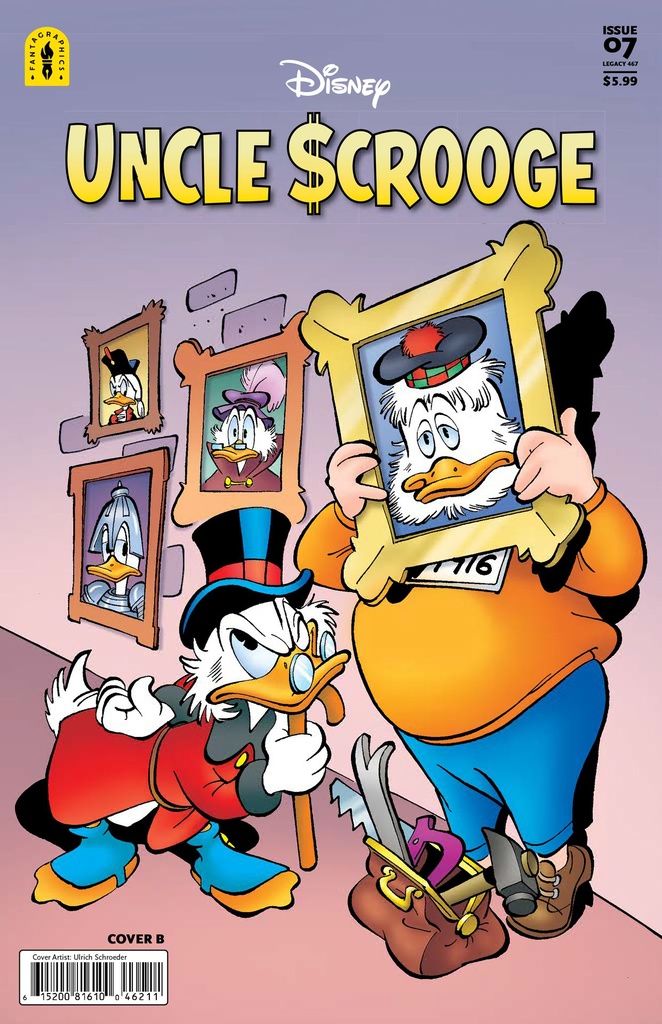 UNCLE SCROOGE LEGACY 467 MCDUCK JOURNALS DUCKBURG YEARS CVR