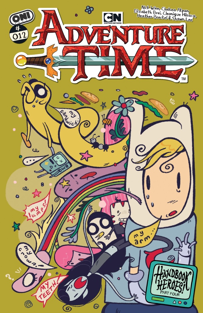 ADVENTURE TIME 12 CVR B CHELSEA AKPAN VAR