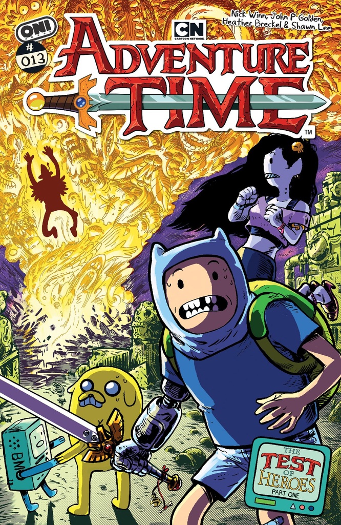 ADVENTURE TIME 13 CVR B JOHN P GOLDEN VAR