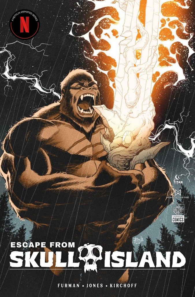 ESCAPE FROM SKULL ISLAND 4CVR A RODRIGO ROCHA
