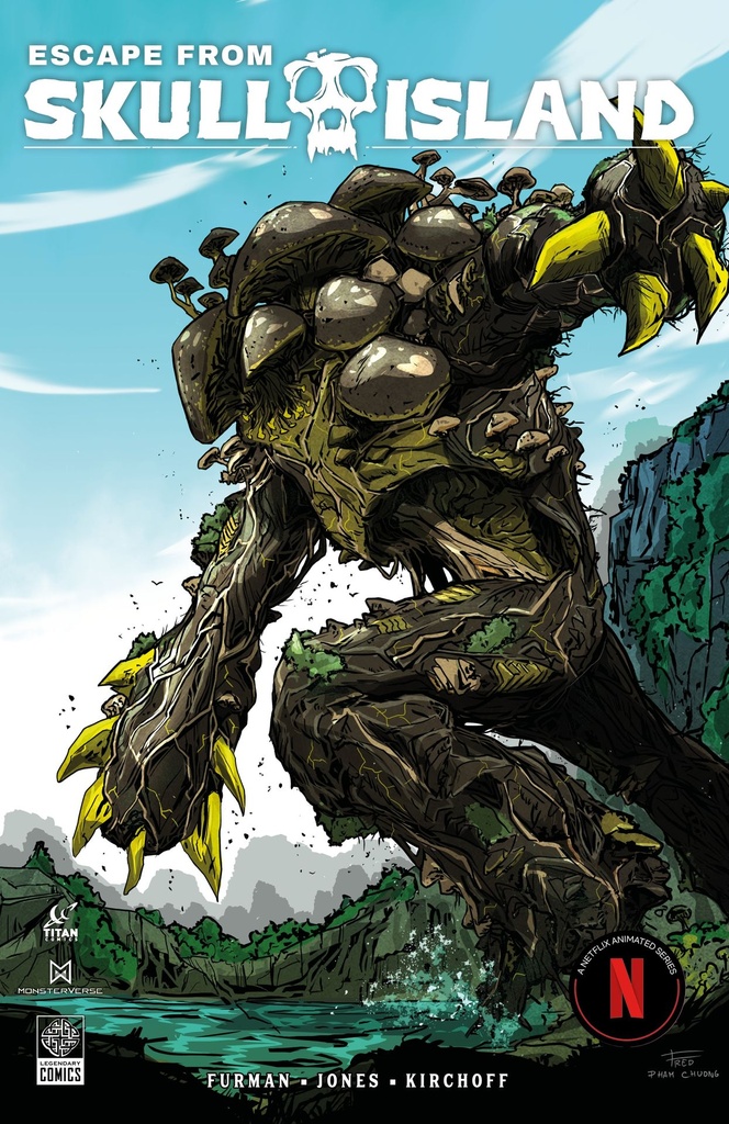 ESCAPE FROM SKULL ISLAND 4CVR C FRED PHAM CHUONG VAR